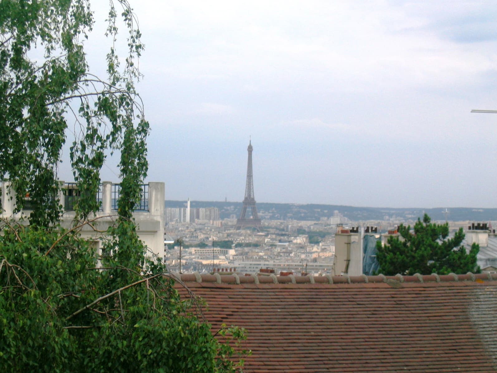 파리 스카이라인 - 사크레쾨르에서 바라본 전경