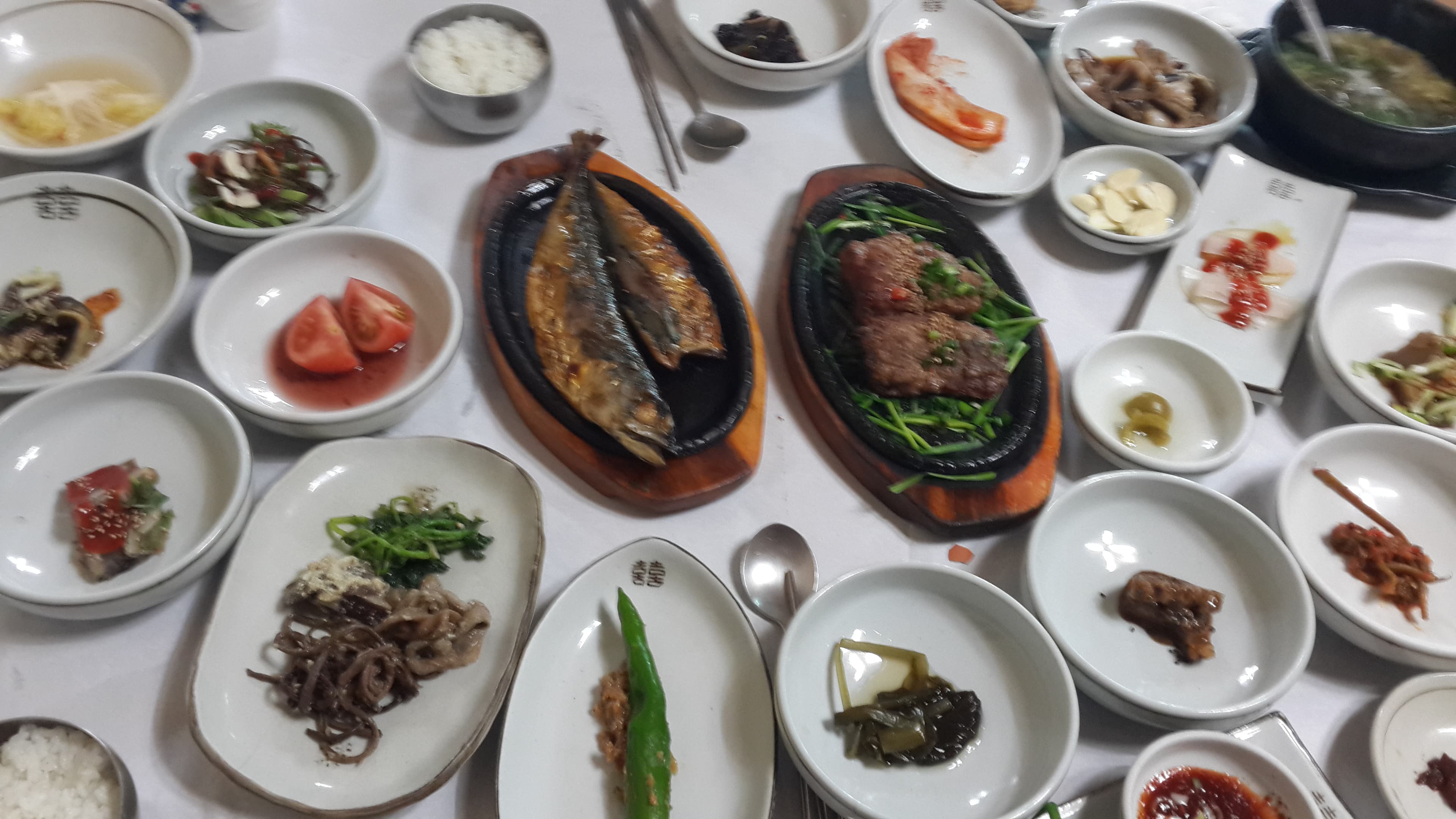 한국 전통 한정식 정찬 — 담양 (전남)